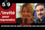AIDUCE : Intervention de Brice Lepoutre sur Sud Radio !