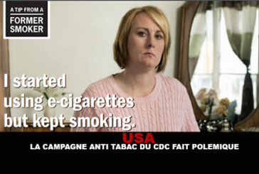 USA : La campagne anti-tabac du CDC fait polémique !