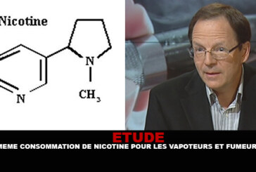 ETUDE : Même consommation de nicotine pour les fumeurs et vapoteurs.