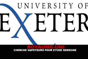 ROYAUME-UNI : Cherche vapoteurs pour étude sérieuse !