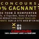 CONCOURS : 100% Gagnant avec la Parfume !