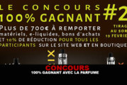 CONCOURS : 100% Gagnant avec la Parfume !