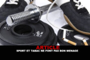 ARTICLE : Sport et tabac ne font pas bon ménage !