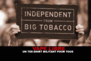 VAPE LIBRE : Un tee-shirt « militant » pour tous !