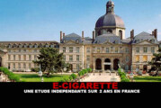E-CIG : Une étude indépendante sur 2 ans en France.