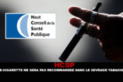 HCSP : La e-cig ne sera pas recommandée dans le sevrage tabagique