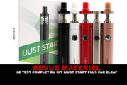 REVUE : Le test complet du kit Ijust Start Plus (Eleaf)