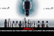 JWELL : Des résistances qui fonctionnent avec la plupart des atomiseurs du marché.