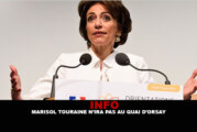 INFO : Marisol Touraine n&rsquo;ira pas au quai d&rsquo;Orsay…