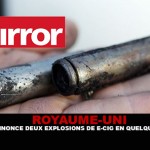 ROYAUME-UNI : Mirror annonce deux explosions en quelques heures.