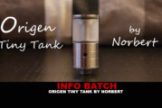 INFO BATCH : Origen Tiny Tank (Norbert)