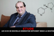 ETUDE : Les e-cigarettes de nouvelle génération diffusent mieux la nicotine.
