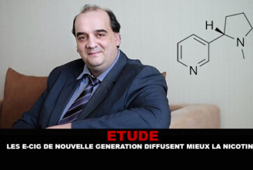 ETUDE : Les e-cigarettes de nouvelle génération diffusent mieux la nicotine.