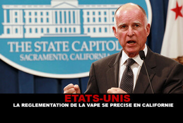 USA : La réglementation de la vape se précise en Californie.