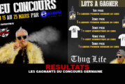 RESULTATS : Les gagnants du concours Germaine