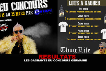 RESULTATS : Les gagnants du concours Germaine