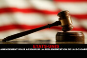 ETATS-UNIS : Un amendement pour assouplir la réglementation de la e-cigarette.