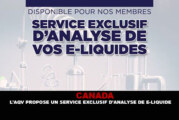 CANADA : L&rsquo;AQV propose un service exclusif d&rsquo;analyse de e-liquide.