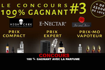 CONCOURS : 100% Gagnant avec la Parfume !