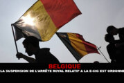 BELGIQUE : La suspension de l&rsquo;arrêté royal relatif à la e-cigarette est ordonnée.