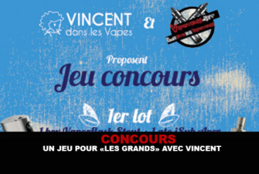 CONCOURS : Un jeu pour « Les grands » avec Vincent.