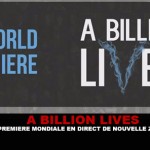 A BILLION LIVES : Une première mondiale en direct de Nouvelle-Zélande !