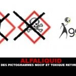 ALFALIQUID : Des Pictogrammes « Nocif et Toxique » retirés.