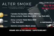 CONCOURS : Grand jeu Alter Smoke / Vapoteurs.net