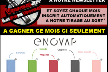 NEWSLETTER : Tirage au sort Enovap !