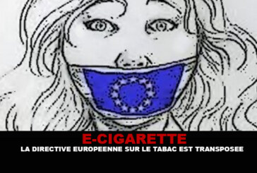 E-CIGARETTE : La directive européenne sur le tabac est transposée..