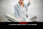 TABAC : La volonté compte pour 75% du sevrage.