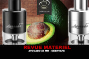 REVUE : AVOCADO 24MM PAR GEEK VAPE