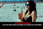 USA : Plus de vape dans les parcs et sur les plages de Californie.