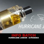 INFO BATCH : Hurricane Junior (E-Phoenix)