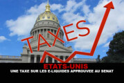 USA : Une taxe sur les e-liquides approuvée au Sénat.