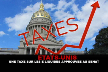USA : Une taxe sur les e-liquides approuvée au Sénat.