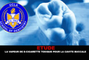 ÉTUDE : La vapeur de e-cigarette toxique pour la cavité buccale.