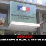 AIDUCE :  Un premier groupe de travail au ministère de la santé.