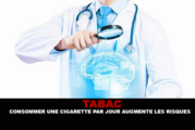 TABAC : Consommer une cigarette par jour augmente le risque d&rsquo;hémorragie cérébrale.