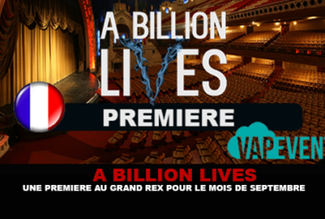 A BILLION LIVES : Une premiére au Grand Rex pour le mois de Septembre !