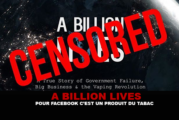A BILLION LIVES : Pour Facebook c&rsquo;est un produit du tabac…