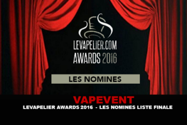 LEVAPELIER.COM AWARDS – Les nominés liste finale !