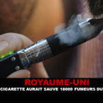 ROYAUME-UNI : La e-cigarette aurait sauvé 18 000 Fumeurs du tabac.