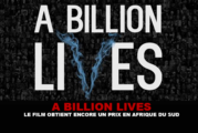 A BILLION LIVES : Le film obtient encore un prix en Afrique du Sud.