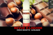 REVUE : CHOCO NOISETTE PAR ALFALIQUID
