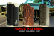 REVUE : BOX LUX DUAL 26650 PAR IJOY ET LIMITLESS MOD CO
