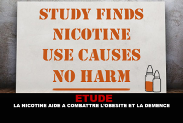 ÉTUDE : La nicotine aide à combattre l&rsquo;obésité et la démence.