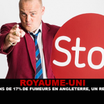 ROYAUME-UNI : Moins de 17% de fumeurs en Angleterre, un record !