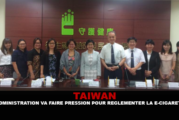 TAIWAN : L&rsquo;administration va faire pression pour réglementer la e-cigarette.