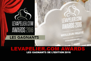 LEVAPELIER.COM AWARDS : Les gagnants de l&rsquo;édition 2016 !